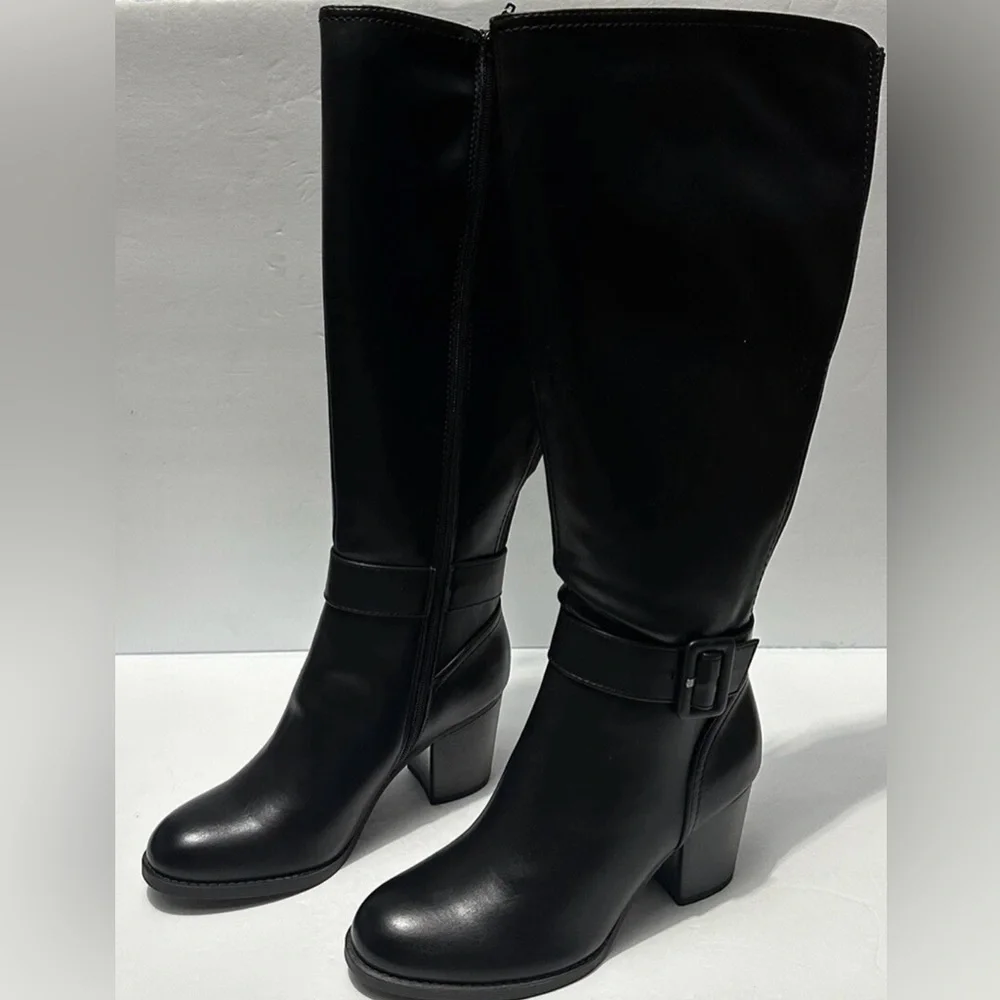 SOUL Naturalizer Black Over the Knee Boots
